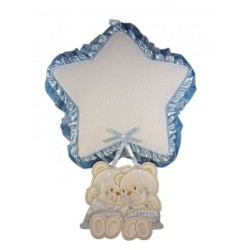 Annuncia nascita  Gemelli  col. rosa e celeste