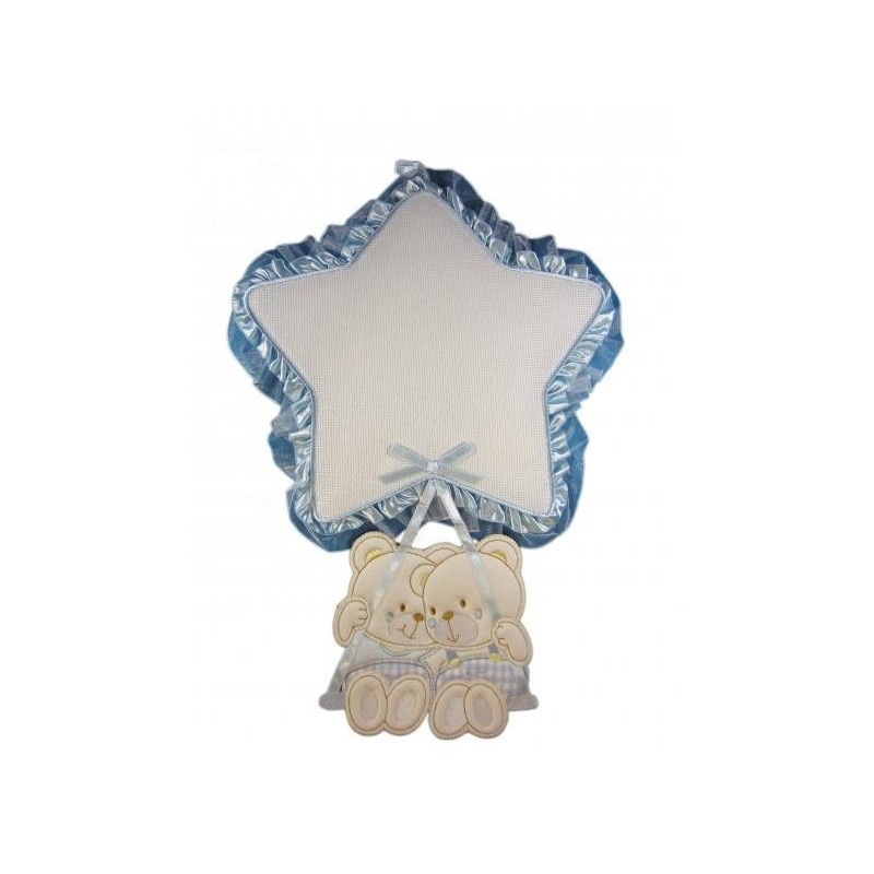 Annuncia nascita  Gemelli  col. rosa e celeste