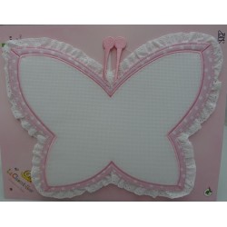 Annuncia nascita farfalla col. rosa