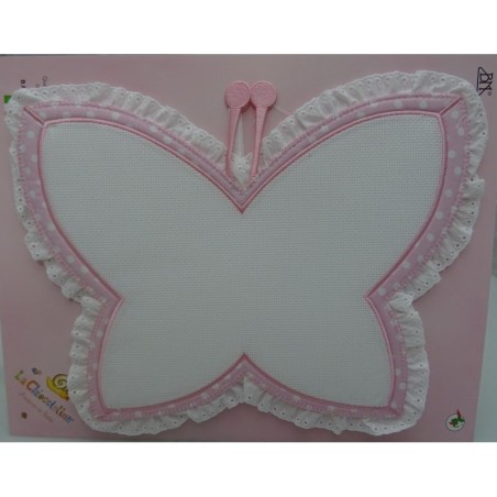 Annuncia nascita farfalla col. rosa