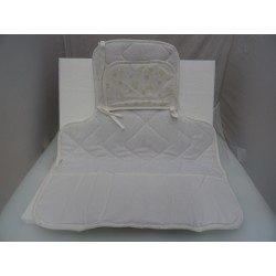 Fasciatoio pieghevole ricamabile a punto croce colore celeste