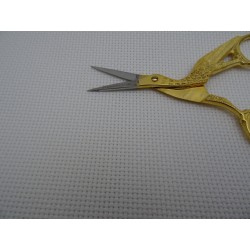 Tela aida di cotone bianca 55 fori altezza 150 cm