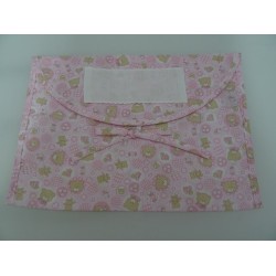Busta Corredino con tela aida " ORSETTI " col. rosa
