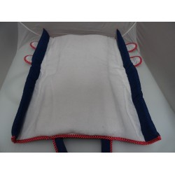 Borsa Fasciatoio ricamabile a punto croce  " JEANS " var. 2