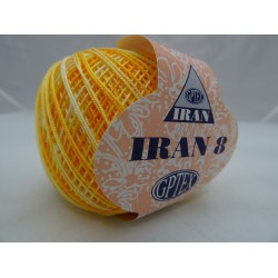 Cotone perlato IRAN n°8, colori sfumati