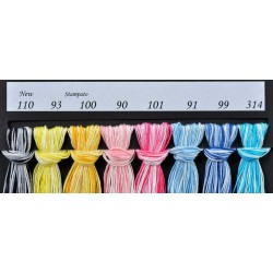 Cotone perlato IRAN n°8, colori sfumati