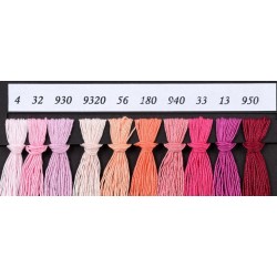 Cotone perlato IRAN colori uniti, n° 8 gomitolo da 50 gr.