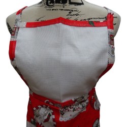 Grembiule Natalizio dettaglio Pettorina