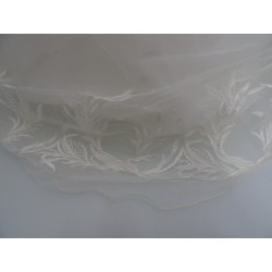 Vestitina da battesimo, bimba misto seta, pizzo con strascico