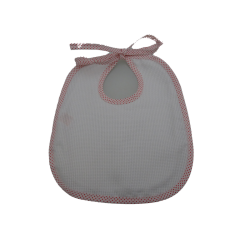 6 bavaglini serie DAFFY in tela aida da ricamare a punto croce