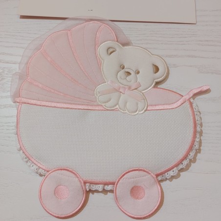 Annuncia nascita cicogna col. celeste