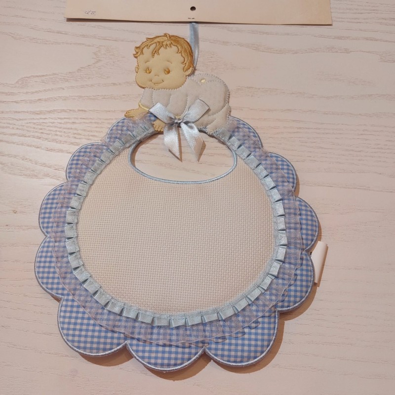 Annuncia nascita cicogna col. celeste