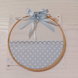 Sopraculla cerchio tombolo rosa