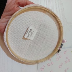 Sopraculla cerchio tombolo rosa