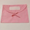 Busta Corredino con tela aida col. rosa