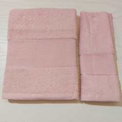 Coppia di asciugamani di spugna per punto croce