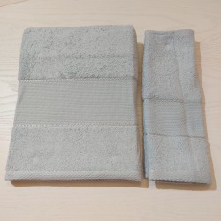 Coppia di asciugamani di spugna per punto croce