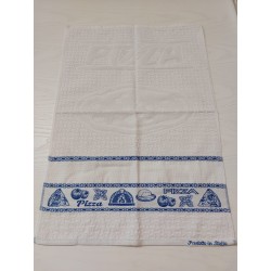 Strofinaccio da cucina pizza per punto croce